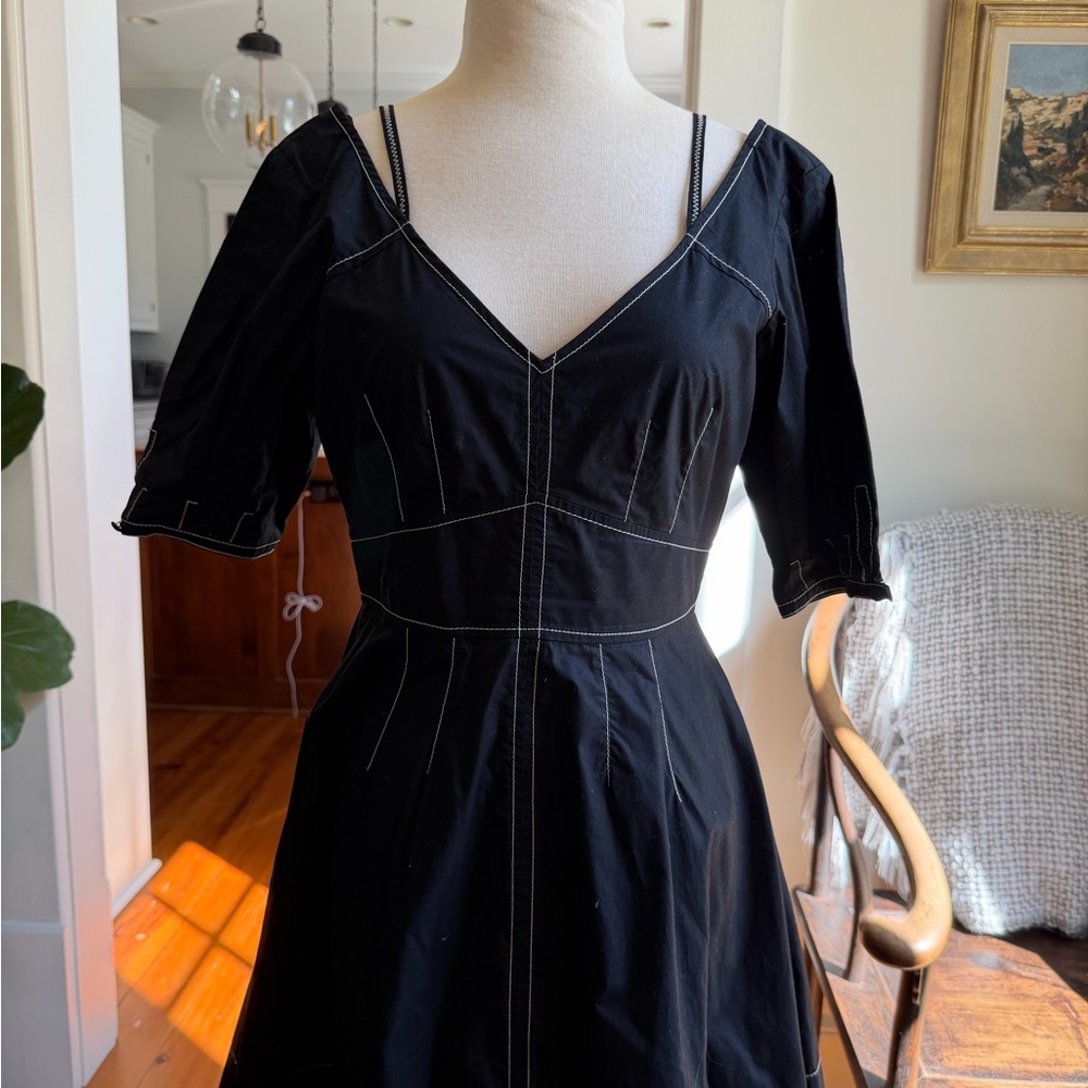 Derek Lam 10 Crosby Black Dress